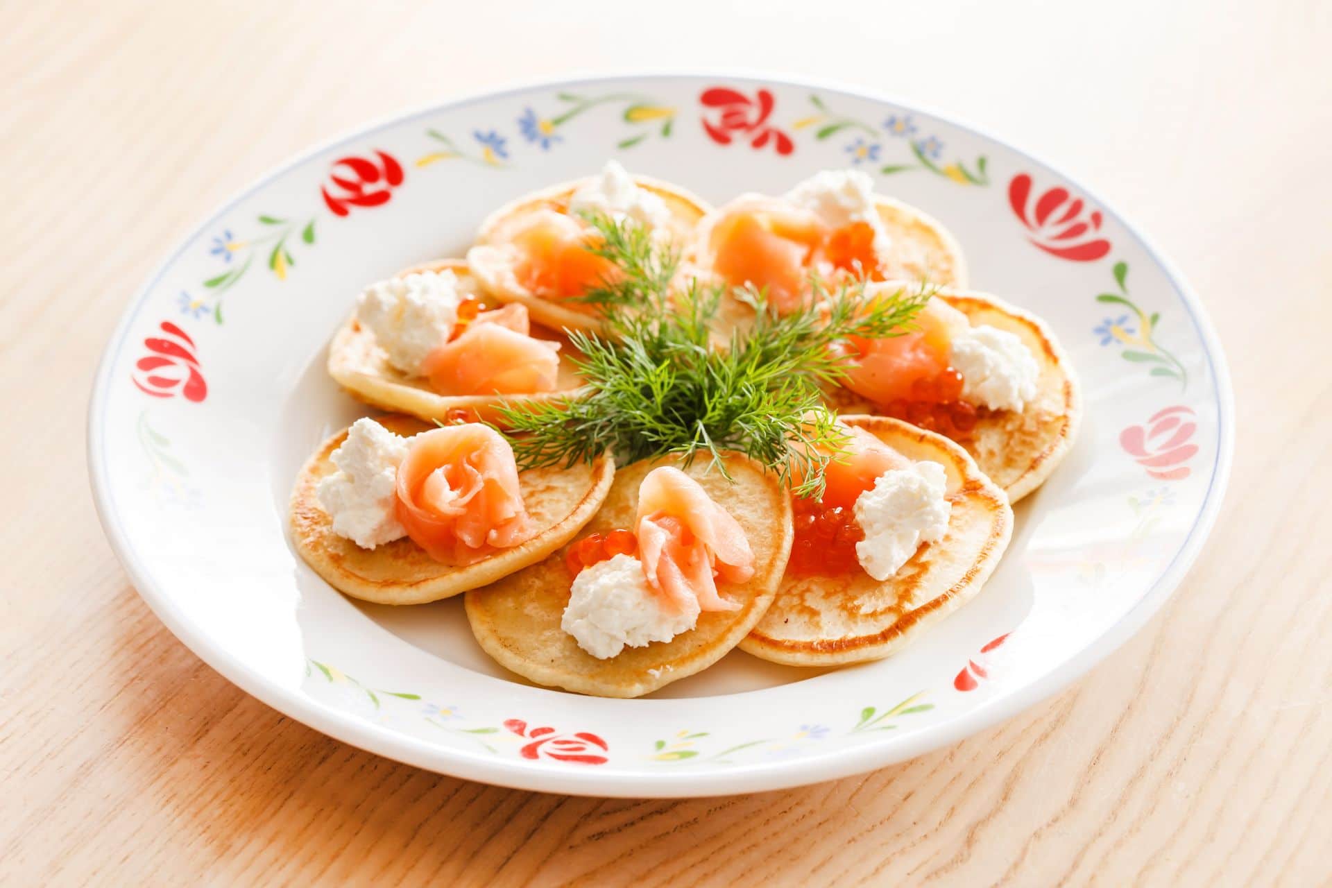 Blinis saumon cogestim recette